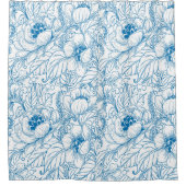 シャワーカーテンフローラ シャワーカーテン (正面)