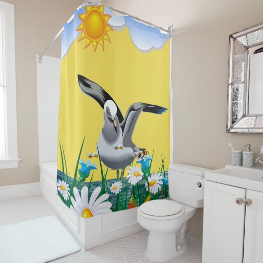 シャワーカーテンフローラ シャワーカーテン (インサイチュ)