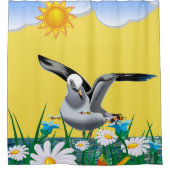 シャワーカーテンフローラ シャワーカーテン (正面)