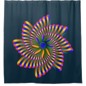 シャワーカーテンフローラ シャワーカーテン (正面)