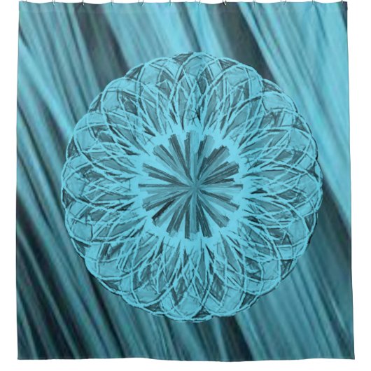 シャワーカーテンフローラ シャワーカーテン (正面)