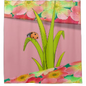 シャワーカーテンフローラ シャワーカーテン (正面)