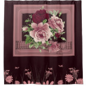 シャワーカーテンフローラ シャワーカーテン (正面)