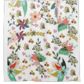 シャワーカーテンフローラ(昆虫)マルハナバチ シャワーカーテン (正面)