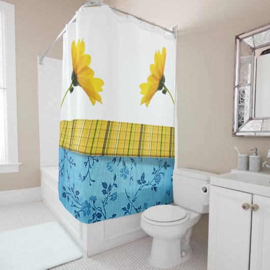 シャワーカーテンプレイド シャワーカーテン (インサイチュ)