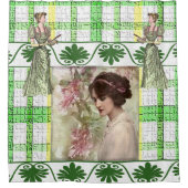 シャワーカーテンプレイド シャワーカーテン (正面)