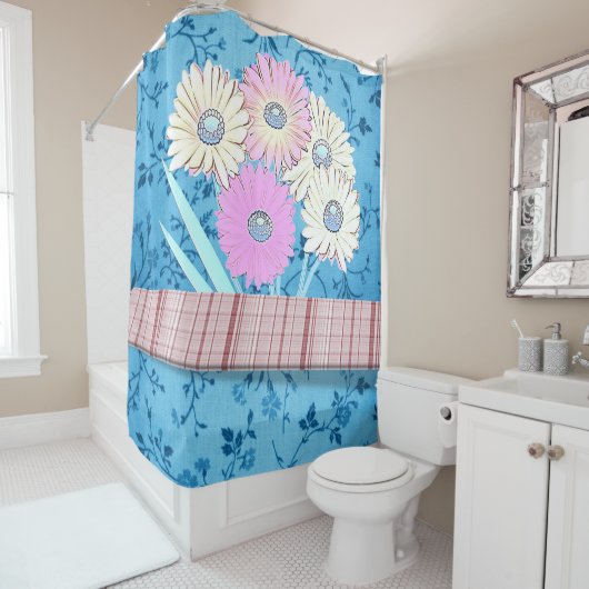 シャワーカーテンプレイド シャワーカーテン (インサイチュ)