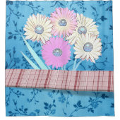 シャワーカーテンプレイド シャワーカーテン (正面)