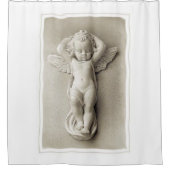 シャワーカーテンベビー天使 シャワーカーテン (正面)