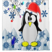 シャワーカーテンペンギン シャワーカーテン (正面)