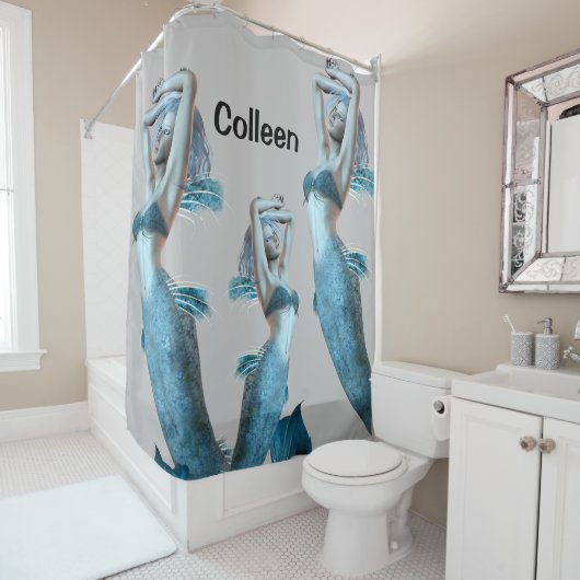 シャワーカーテンマーメイド シャワーカーテン (インサイチュ)