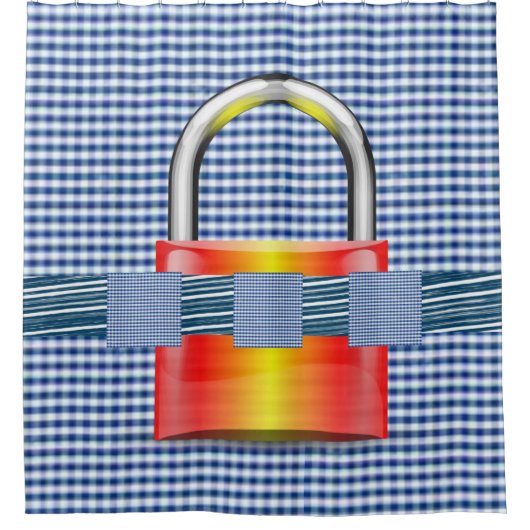 シャワーカーテンロック シャワーカーテン (正面)