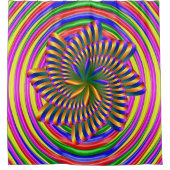 シャワーカーテン円形 シャワーカーテン (正面)