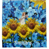 シャワーカーテン妖精フローラ シャワーカーテン (正面)