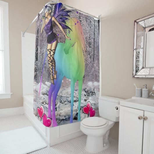 シャワーカーテン妖精 シャワーカーテン (インサイチュ)