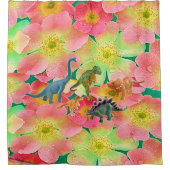 シャワーカーテン恐竜 シャワーカーテン (正面)