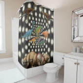 シャワーカーテン恐竜 シャワーカーテン (インサイチュ)