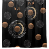 シャワーカーテン抽象芸術 シャワーカーテン (正面)