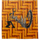 シャワーカーテン撮影 シャワーカーテン (正面)