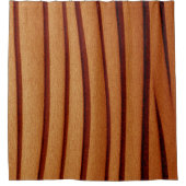 シャワーカーテン焼きオレンジ素朴色 シャワーカーテン (正面)