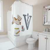 シャワーカーテン獣医 シャワーカーテン (インサイチュ)