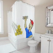 シャワーカーテン配管機 シャワーカーテン (インサイチュ)