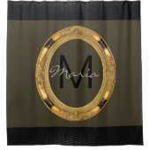 シャワーカーテン鏡 シャワーカーテン (正面)