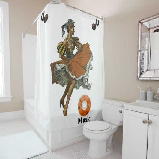 シャワーカーテン音楽 シャワーカーテン (インサイチュ)