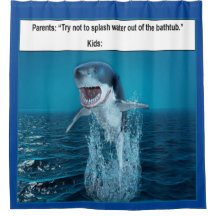 シャワーカーテン（お風呂場の子供たち）