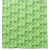 シャワーカーテン – アイビー葉ズ (正面)