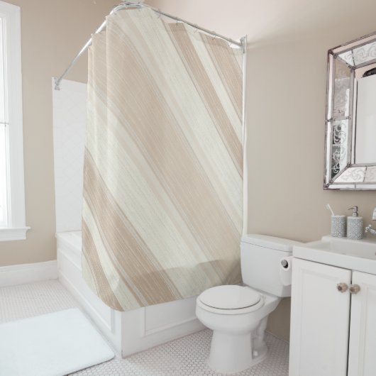 シャワーカーテン/ストライプ シャワーカーテン (インサイチュ)