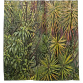 シャワーカーテン「雨林」 シャワーカーテン (正面)