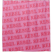シャワーカーテン - REBEL (正面)