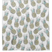 シャワーカーテンPineapple シャワーカーテン (正面)