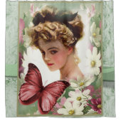 シャワーカービクトリアンテン シャワーカーテン (正面)