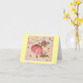 シャワーギフトで カード (黄色い花)