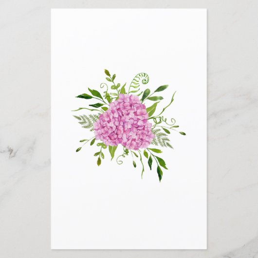 シャワーゲームをするピンクのアジサイ推測 (裏面)