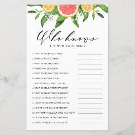 シャワーゲームをママに知最高のっているグレープフルーツ