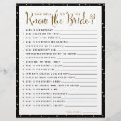 シャワーゲーム |花嫁さんのことをどれくらい知っているか (正面)