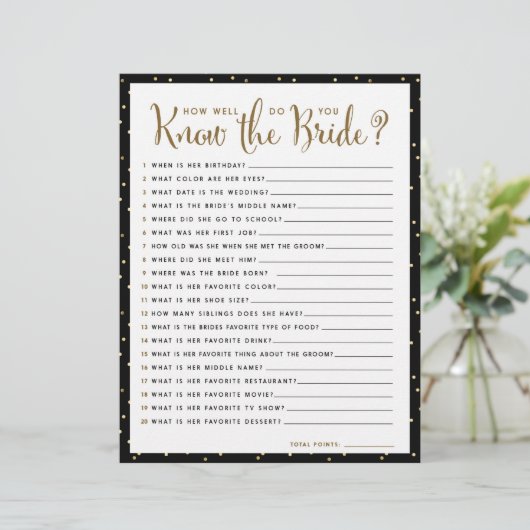 シャワーゲーム |花嫁さんのことをどれくらい知っているか (スタンド正面)