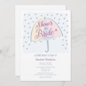 シャワーザブライドウェディングシャワー招待状 招待状 (正面/裏面)
