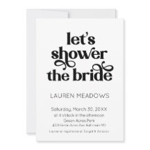 シャワーザブライドタイポグラフィ