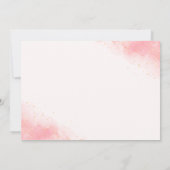 シャワーザブライドフローラブライダルシャワー 招待状 (裏面)