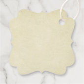 シャワータイムから貴女のもとへ ヴィンテージ ブライダルシャワー フェイバータグ (裏面)