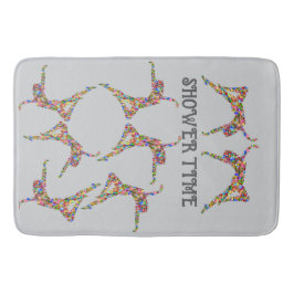 シャワータイムバスマット バスマット