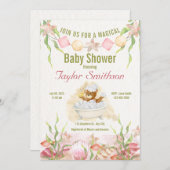 シャワータイムベビーシャワー招待状 招待状 (正面/裏面)