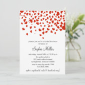 シャワーハートブライダルシャワー 招待状 (スタンド正面)