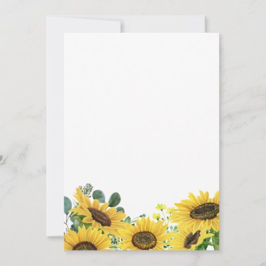 シャワーバイメールシッエレガントクサンフラワーユーカリ 招待状 (裏面)