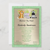 シャワーバイメールジャングルサファリ男女兼用ー 招待状 (正面)