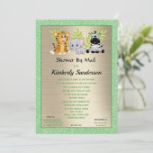 シャワーバイメールジャングルサファリ男女兼用ー 招待状 (スタンド正面)